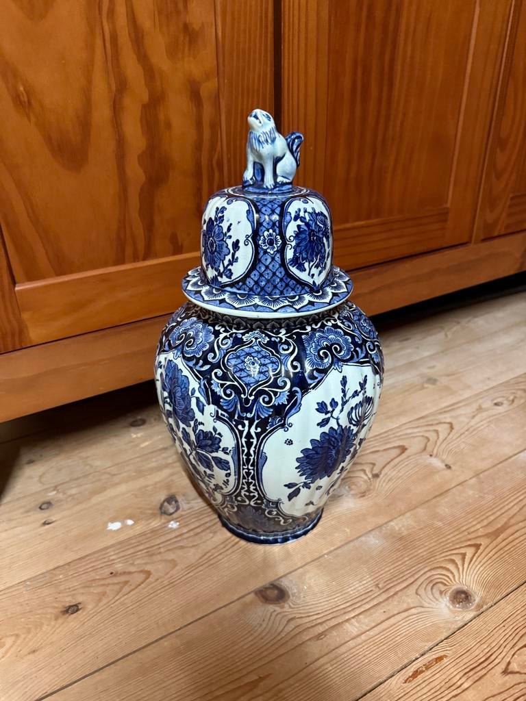 Antieke Delfts Blauwe Vaas - Sphinx Maastricht, Ophalen