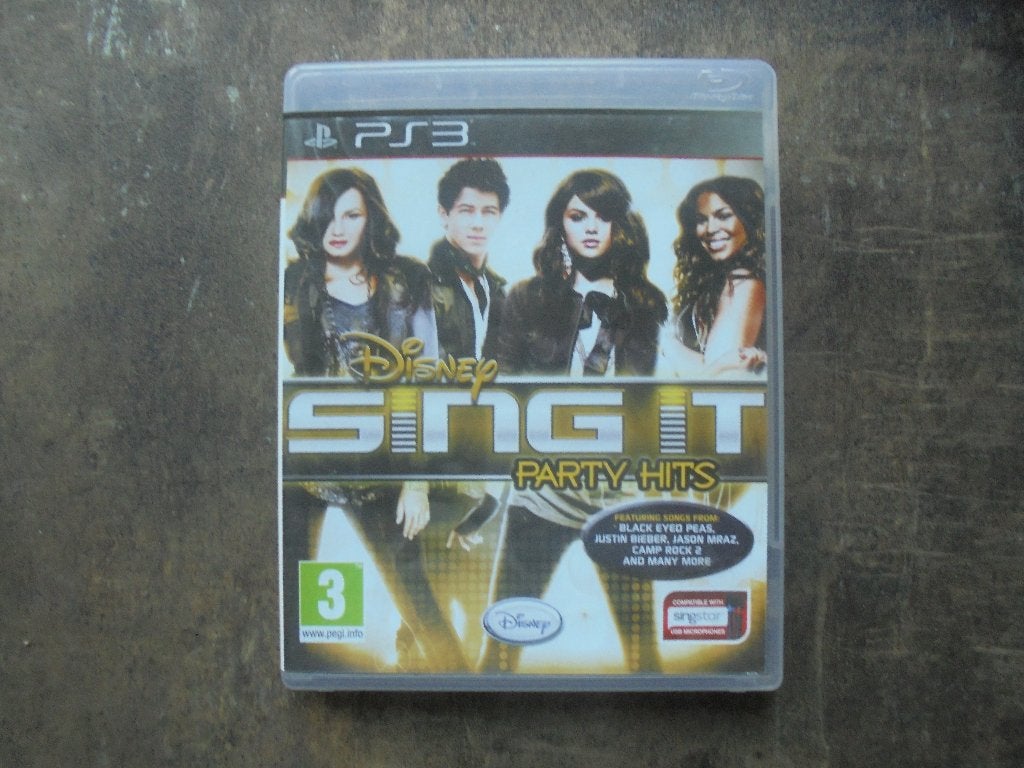 Disney Sing It Party Hits voor PS3 (zie foto's), Spelcomputers en Games, Muziek, Gebruikt, Ophalen of Verzenden, 3 spelers of meer