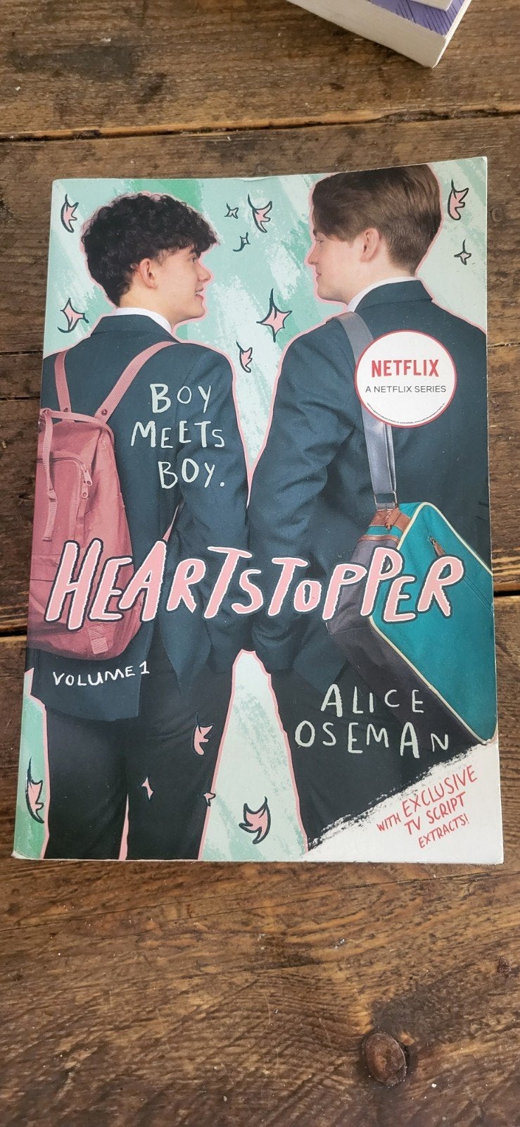 Heartstopper boek engels, Ophalen, Alice Oseman, Zo goed als nieuw, Fictie