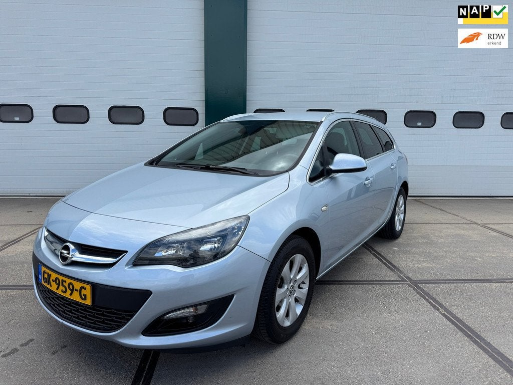 Opel Astra Sports Tourer 1.4 Turbo Edition, Voorwielaandrijving, Stof, 4 cilinders, Origineel Nederlands