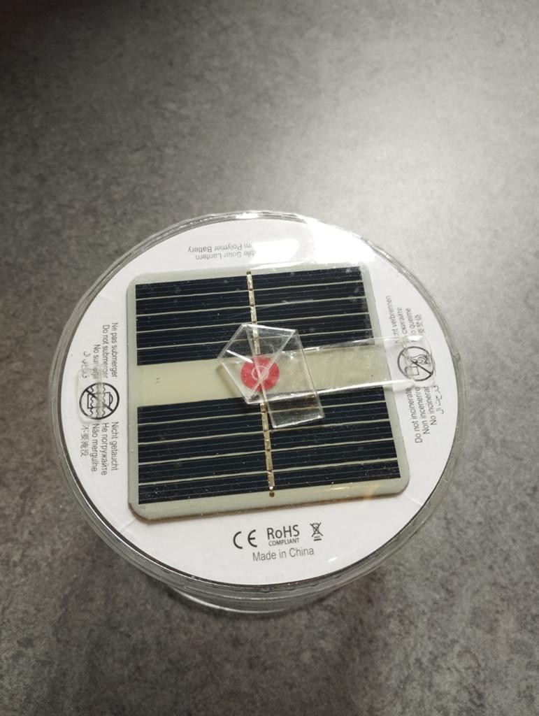 Plastic lamp, Ophalen, Zo goed als nieuw, Overige materialen