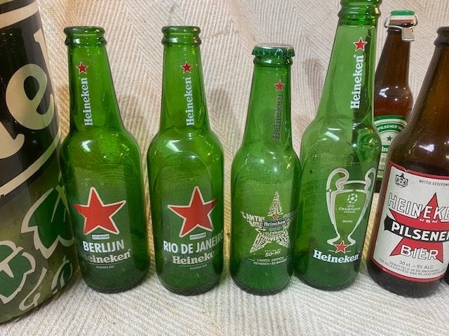 Heineken bier, Verzamelen, Ophalen of Verzenden, Gebruikt, Flesje(s), Heineken