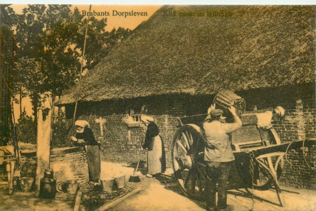 701-370-045 Brabants Dorpsleven reprint, Verzenden, Voor 1920, Noord-Brabant
