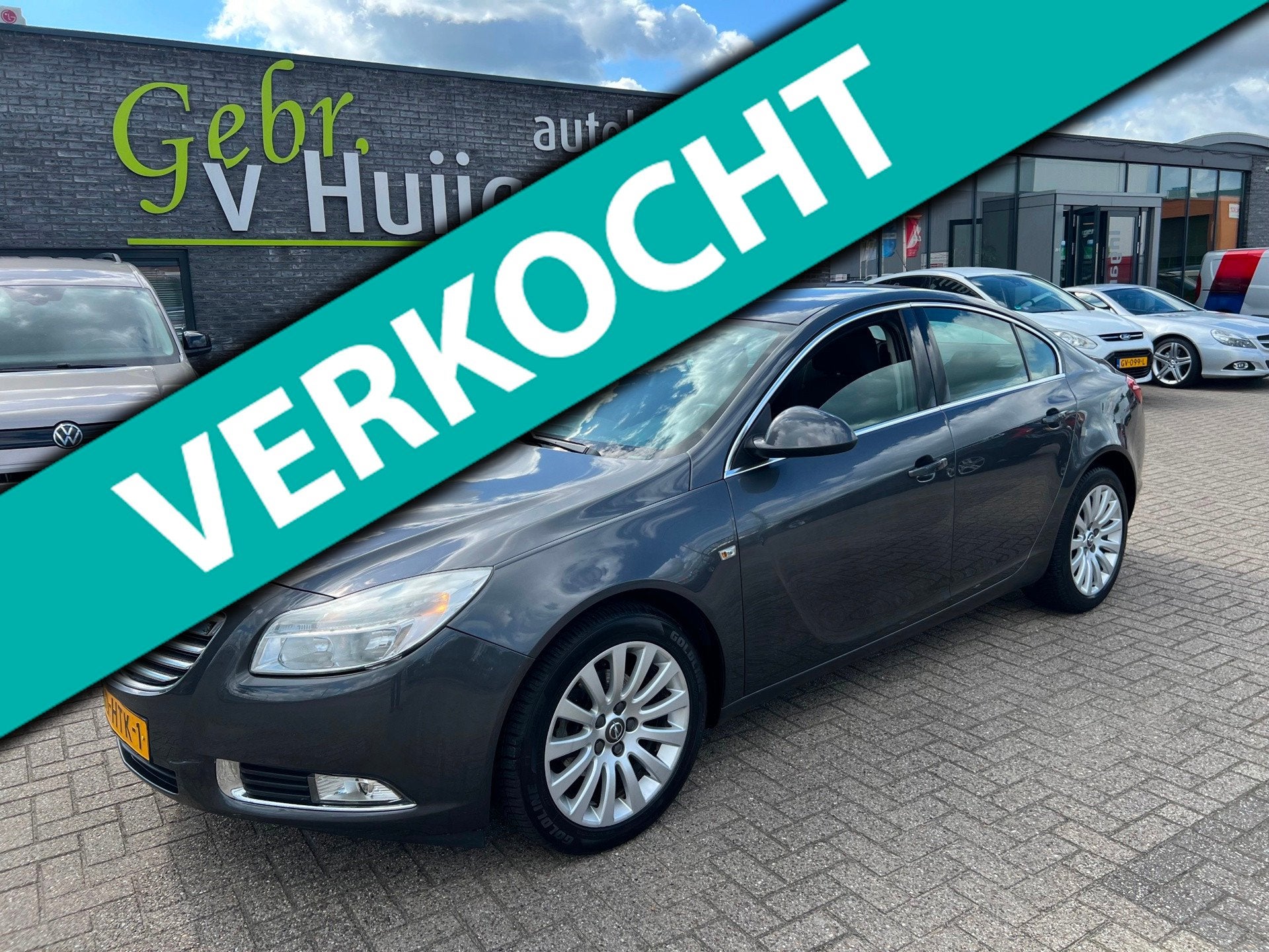 Opel Insignia 1.6 Edition, Auto's, Euro 5, Stof, Gebruikt, Zwart