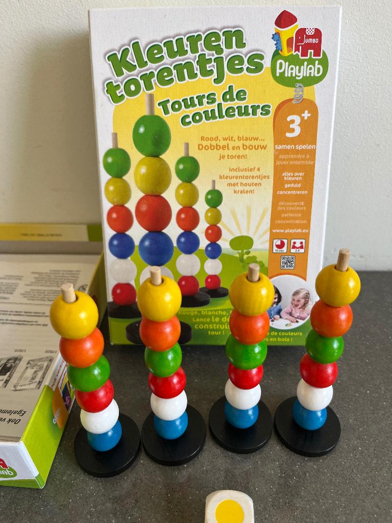 Kleuren torentjes  3+, Ophalen of Verzenden, Zo goed als nieuw