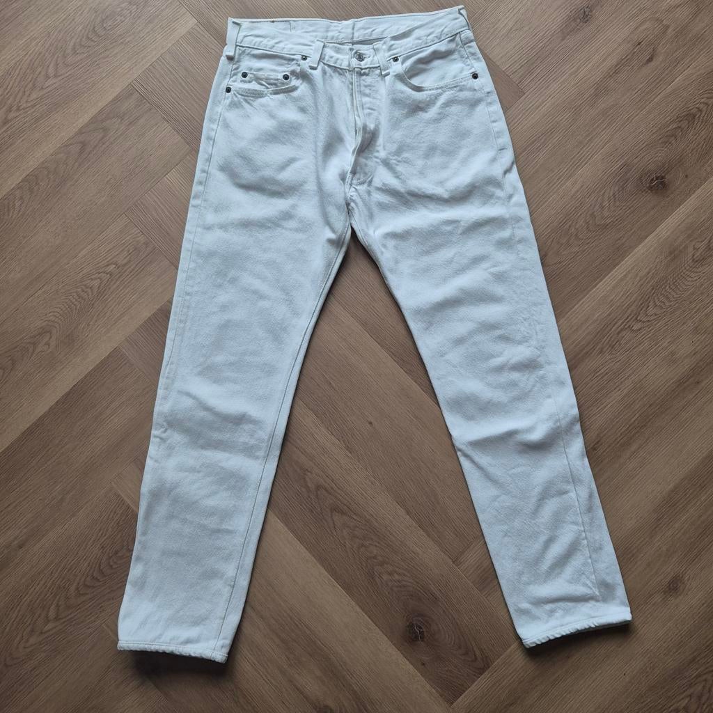 Witte jeans Levi's maat 32x30, Kleding | Heren, Wit, W32 (confectie 46) of kleiner, Ophalen of Verzenden, Zo goed als nieuw
