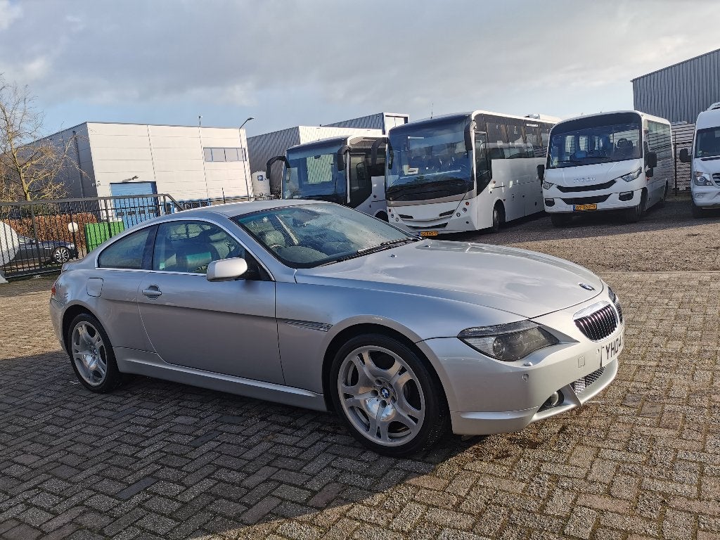 BMW 6-serie 645Ci V8 RHD met Engels kenteken VERKOCHT, Automaat, Achterwielaandrijving, Leder, Particulier