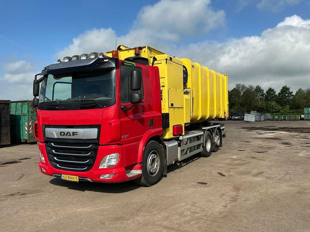 2019 DAF CF300 Vuilniswagen, Euro 6, Overige brandstoffen, Origineel Nederlands, Bedrijf