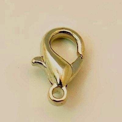 25 Sluiting karabijn 12mm goudkleurig, Info@hobbymagic.nl, Nieuw, Verzenden, Stadskanaal