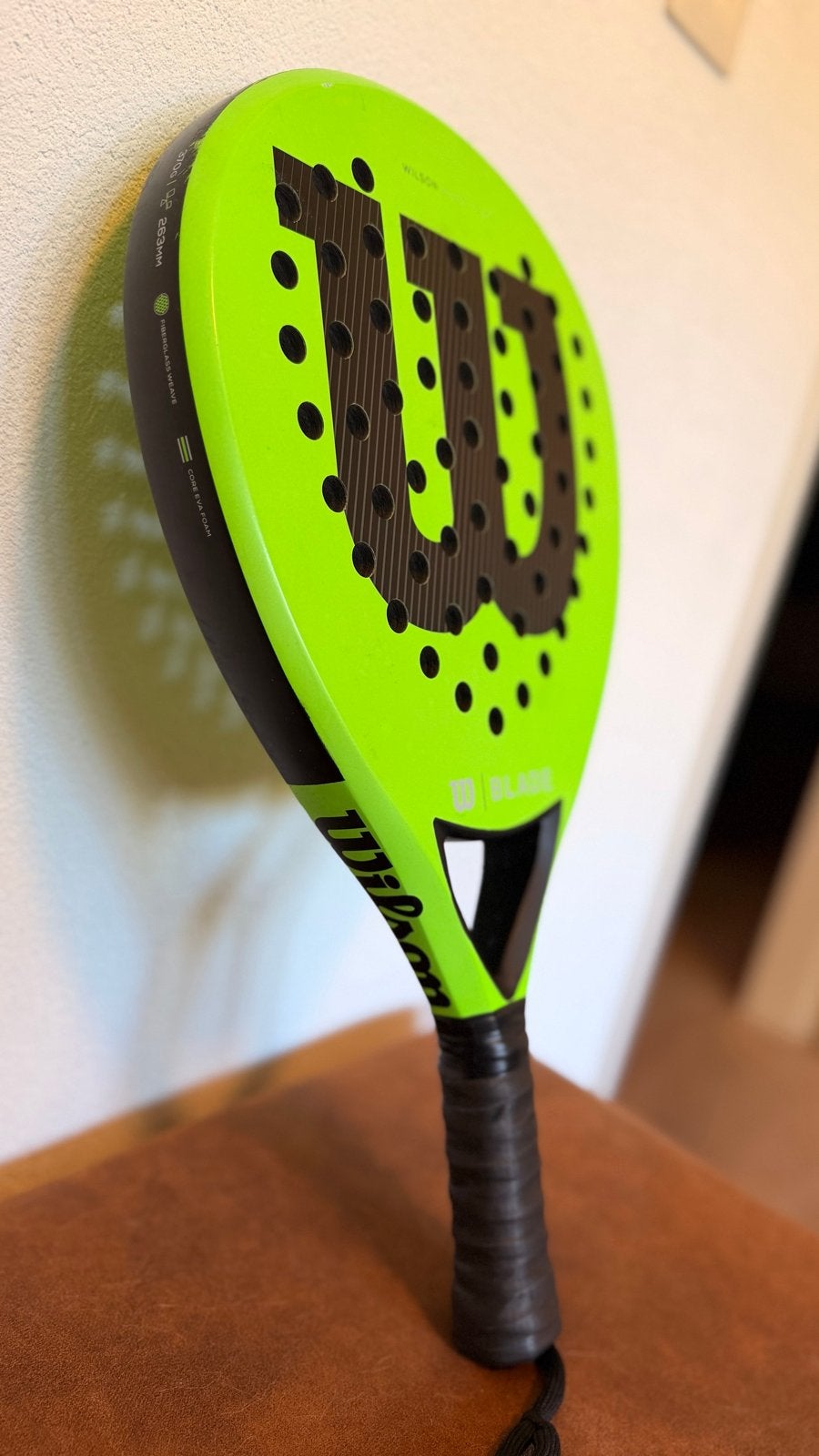 Wilson Blade v2 padelracket, Ophalen, Zo goed als nieuw, Padelracket