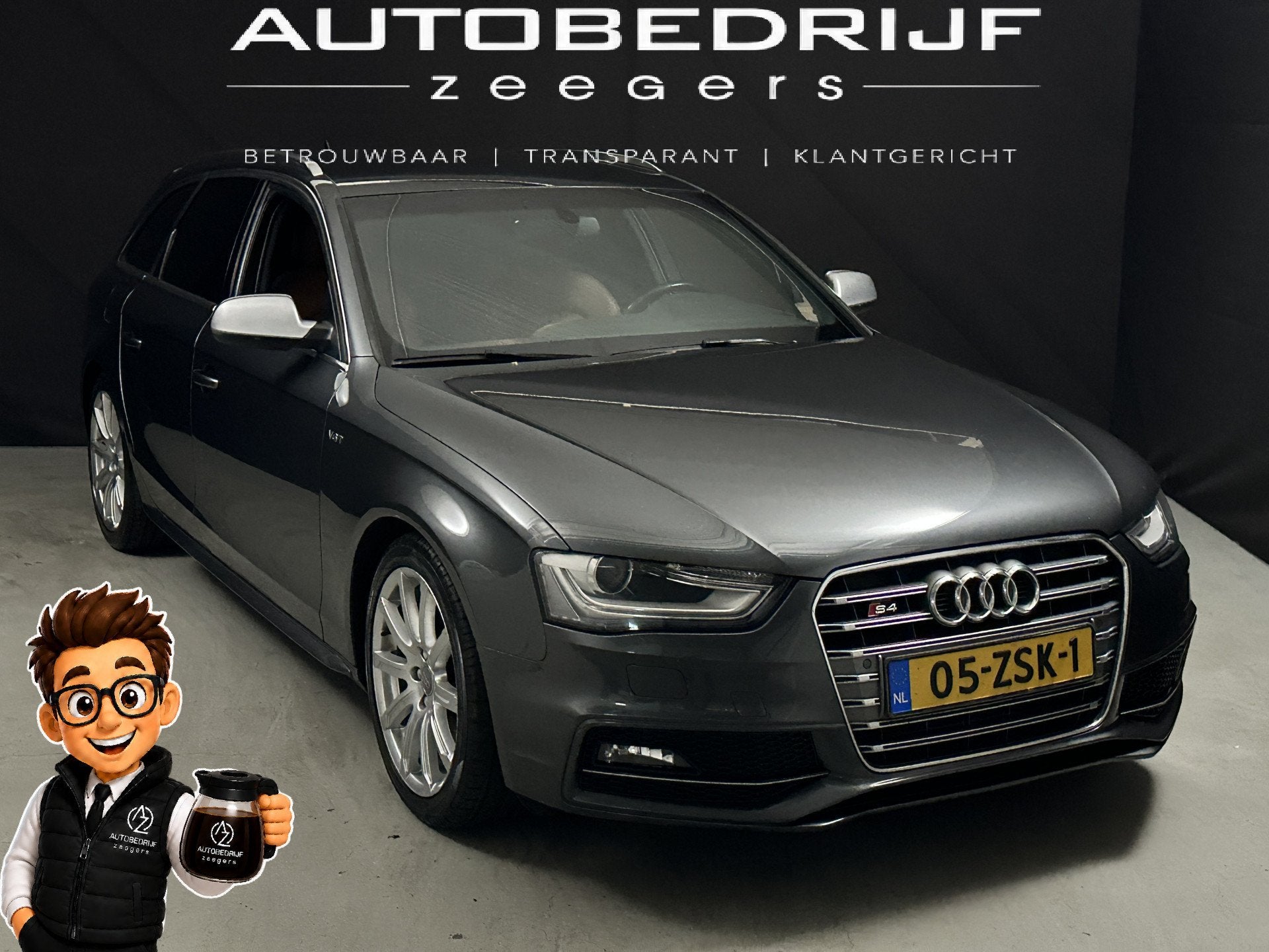 Audi A4 Avant S4 LOOK 1.8 TFSI S Edition (bj 2013), Auto's, Euro 5, Gebruikt, 4 cilinders, A4