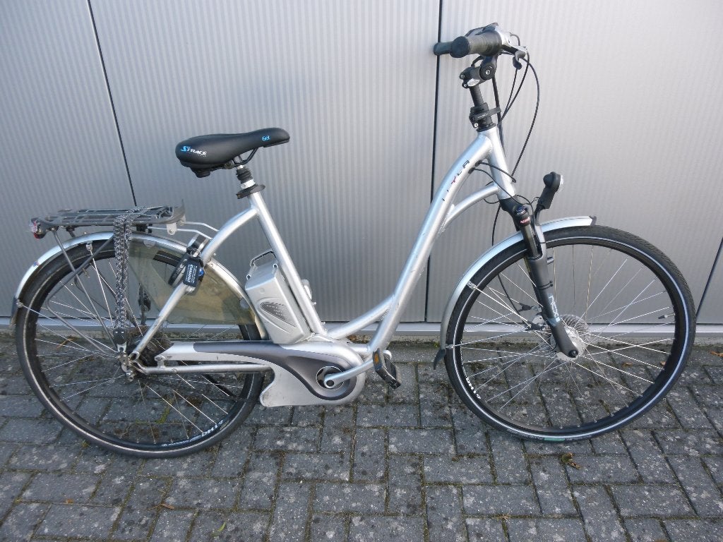 Flyer elektrische damesfiets, midden motor., Fietsen en Brommers, 51 tot 55 cm, Ophalen, 50 km per accu of meer, Overige merken