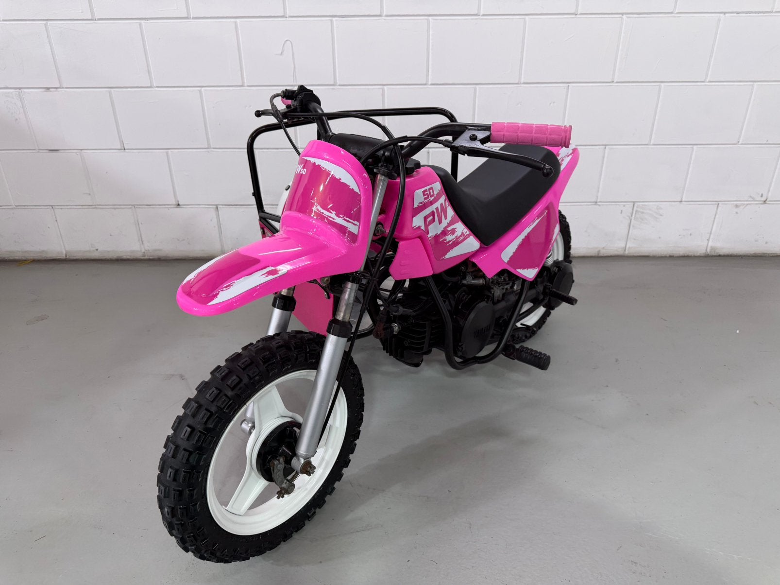 Roze yamaha pw50 zijspan, Ophalen of Verzenden, Zo goed als nieuw, Overige typen