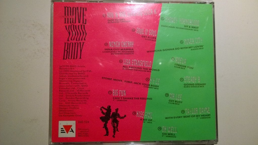Move Your Body, Ophalen of Verzenden, Zo goed als nieuw, Dance en House, Album