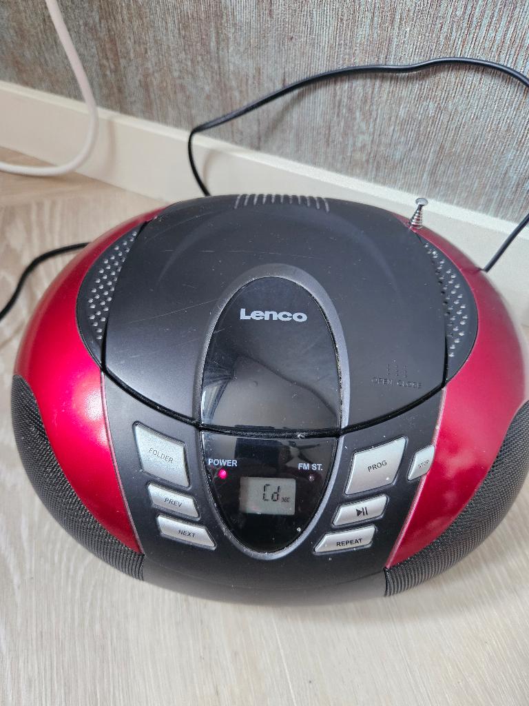 Lenco radio/CD speler met USB, Ophalen of Verzenden, Gebruikt, Radio, Met cd-speler