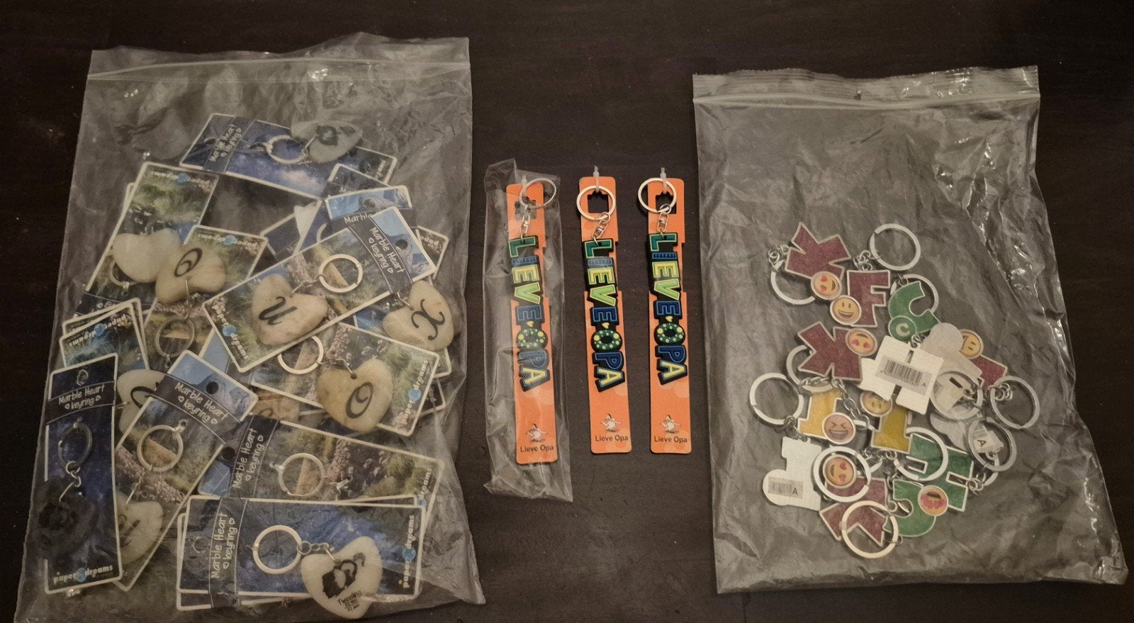 partij sleutel / tashangers 39 stuks NIEUW, Ophalen of Verzenden, Nieuw