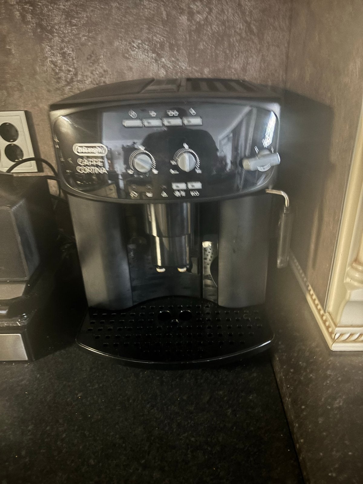 DeLonghi Caffe Cortina Espresso Apparaat - Gebruikt, Witgoed en Apparatuur, Stoompijpje, Espresso apparaat, Zo goed als nieuw