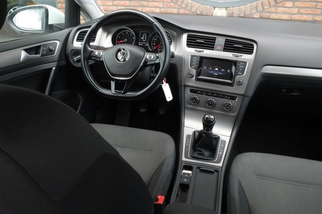 Volkswagen Golf 1.4 TGI Comfortline Bluemotion (bj 2014), Auto's, Euro 6, 4 cilinders, CNG (Aardgas), Wit