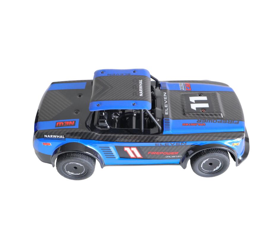 RC Racing Car 1/16 rc auto, Hobby en Vrije tijd, Modelbouw | Radiografisch | Auto's, Elektro, Ophalen of Verzenden, Zo goed als nieuw