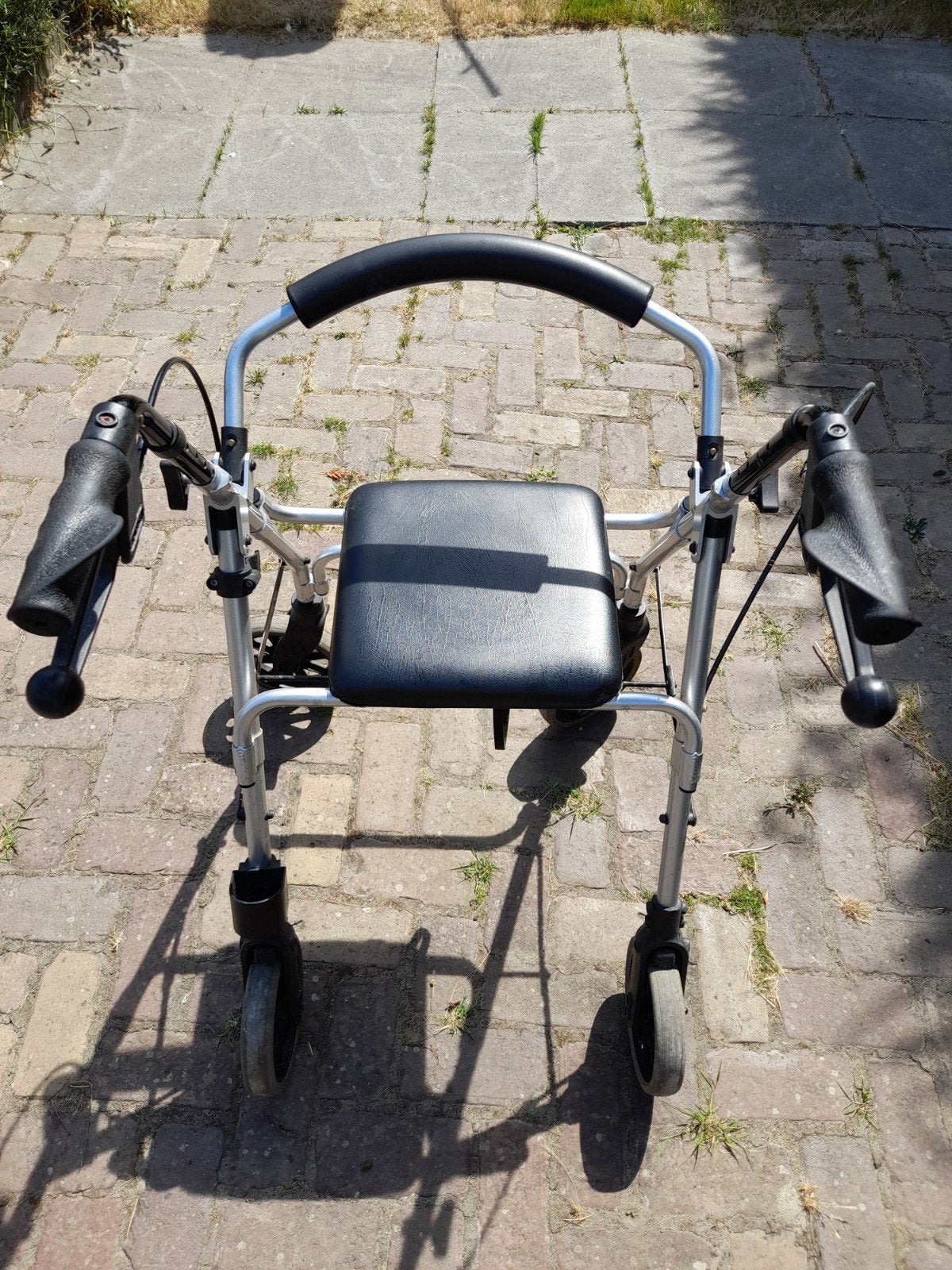Rollator, Ophalen, Inklapbaar, Gebruikt, Duwrolstoel