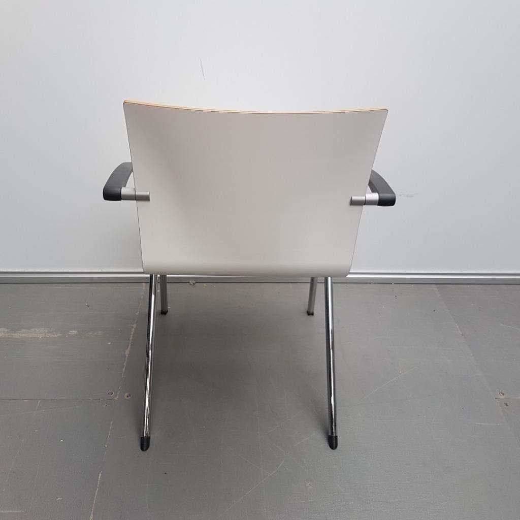 2x Prachtige DRABERT VUELO houten design stoelen met leuning, Ophalen, Gebruikt, Twee