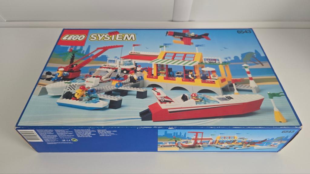 Lego 6543 - Town - Sail N' Fly Marina nieuw in geopende doos, Overige thema's, Lego, Nieuw, Ophalen of Verzenden