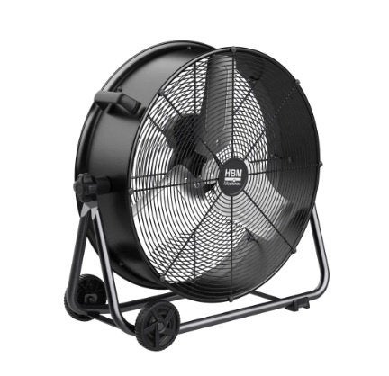 LEKKER VERKOELEND! Ventilator verrijdbaar 61 cm (NIEUW), ., Nieuw, Ophalen of Verzenden, Vloerventilator