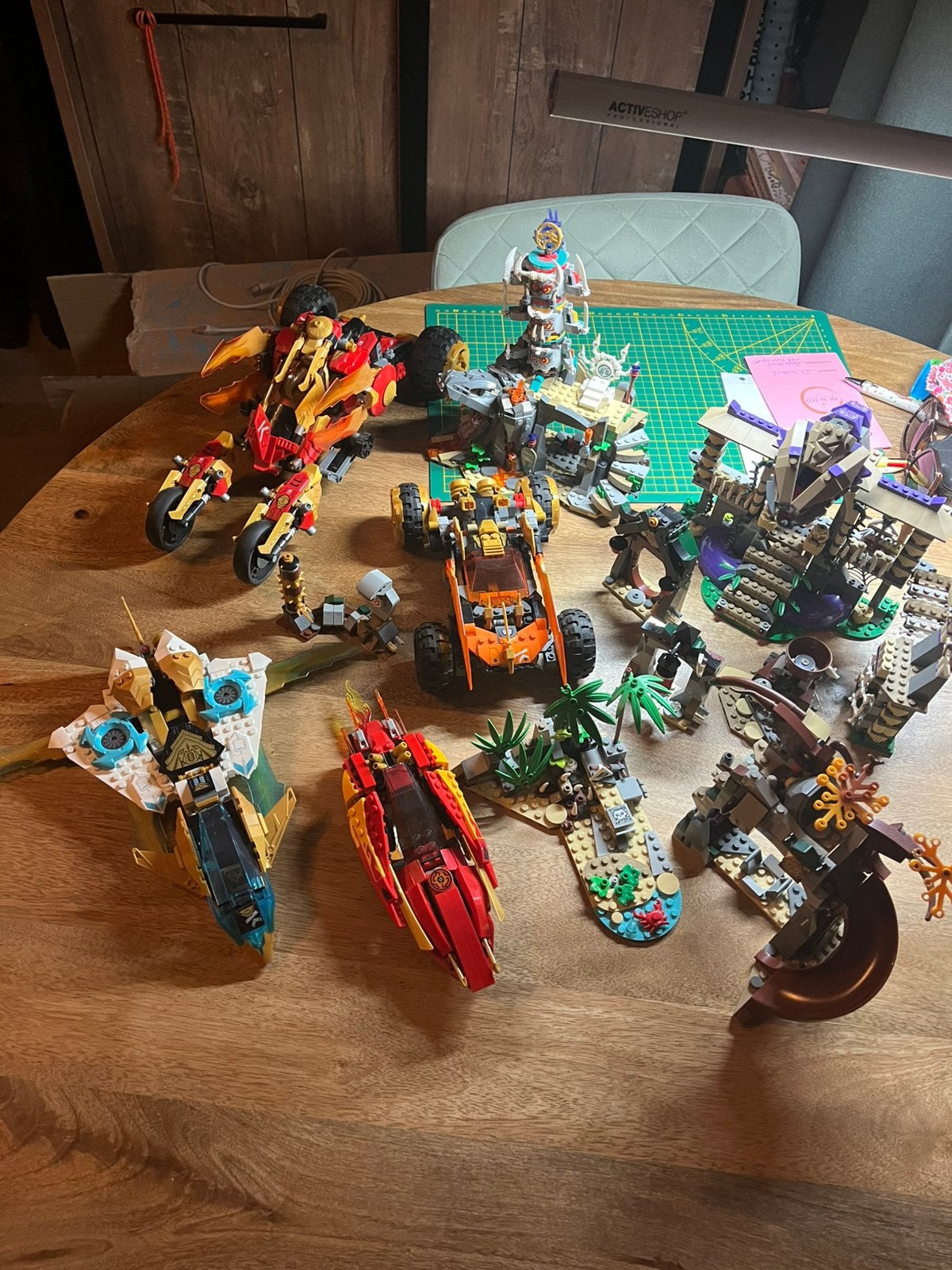 Lego ninjago sets, Kinderen en Baby's, Speelgoed | Duplo en Lego, Gebruikt, Lego, Ophalen of Verzenden, Meerdere sets