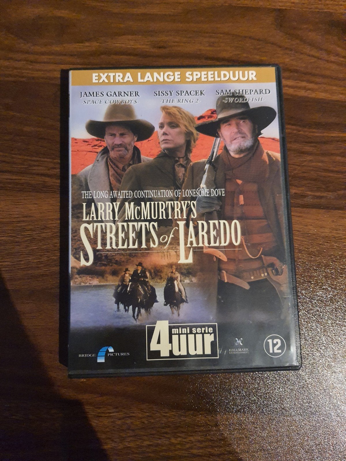 Larry McMurtry's Streets of Laredo DVD - Western Miniserie, Cd's en Dvd's, Gebruikt, Nederlands, Ophalen of Verzenden, Actie en Avontuur