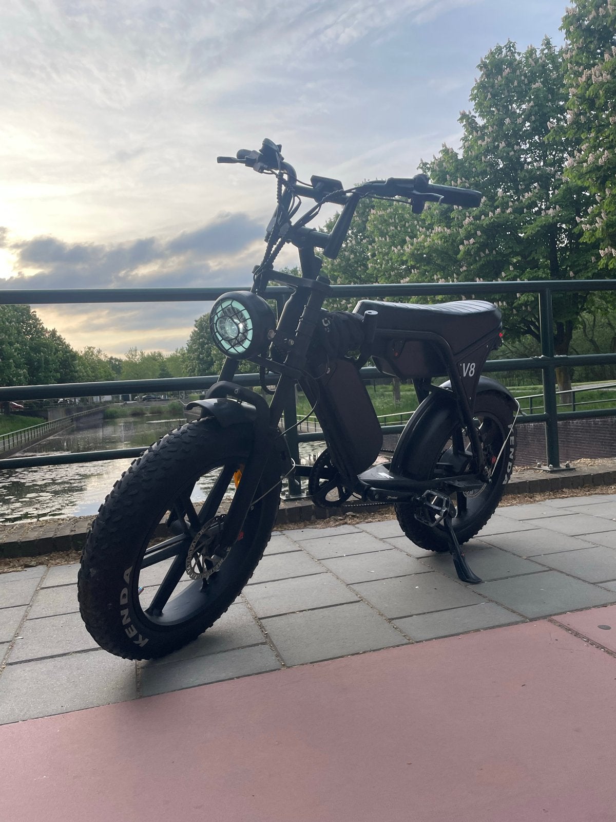 Fatbike V8 dubbele accu, Fietsen en Brommers, Ophalen, Zo goed als nieuw, Overige merken