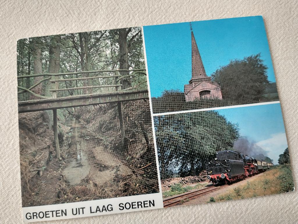 Groeten uit Laag Soeren - 3 afbeeldingen, Ophalen of Verzenden, 1980 tot heden, Gelopen, Gelderland