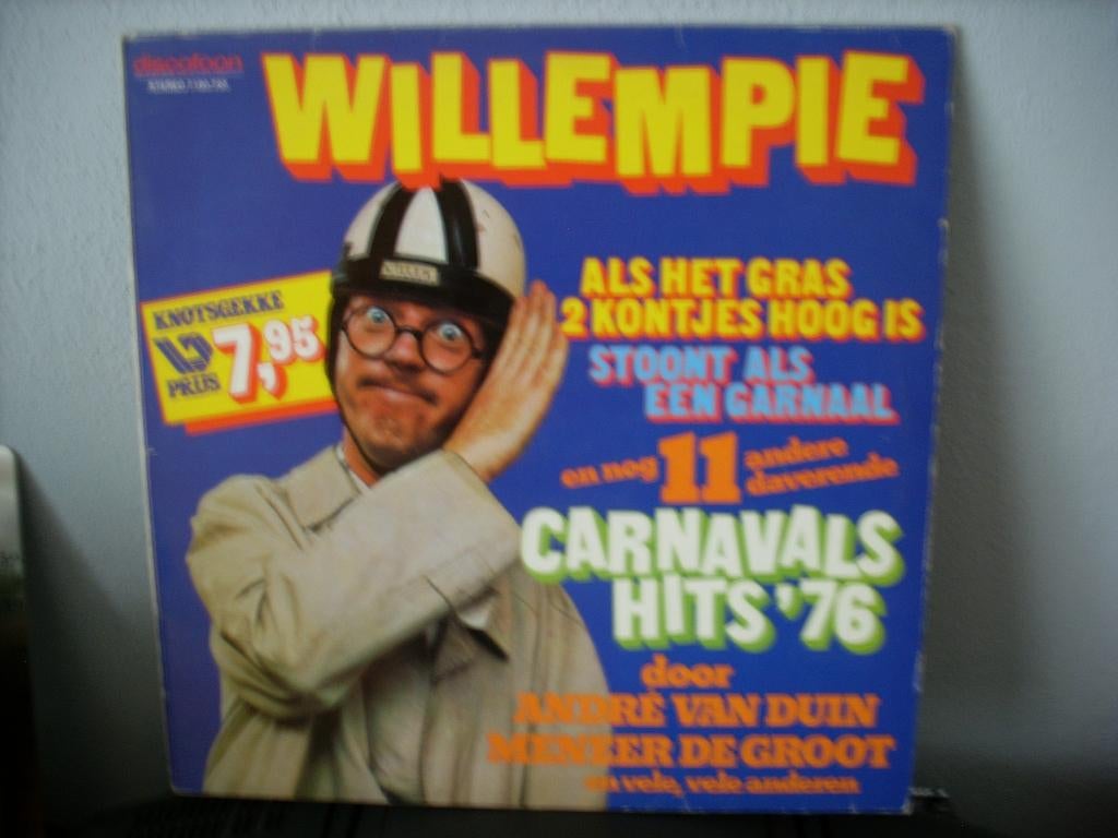 2 x LP André van Duin en Vader Abraham, Overige genres, Zo goed als nieuw, 12 inch, Fotohoes