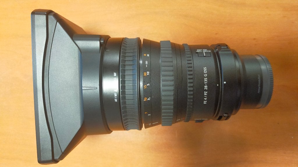 sony zoom lens, Ophalen of Verzenden, Gebruikt, Telelens, Zoom