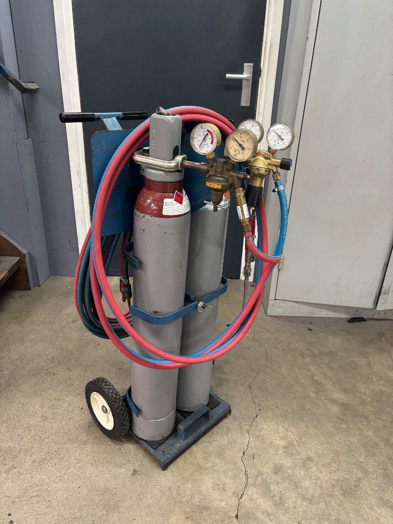 Autogeen  gasbrander set, Doe-het-zelf en Verbouw, Ophalen, Gebruikt, 250 ampère of meer, Co2