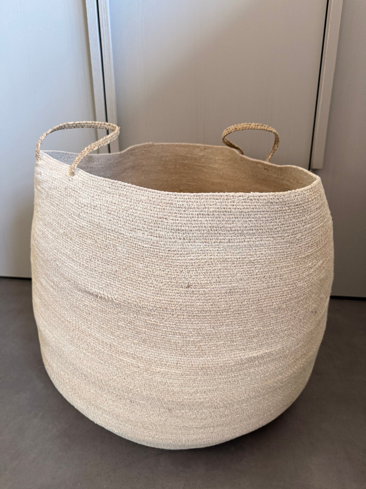 xl mand boho ibiza style, Ophalen, Mand, Rond, Nieuw