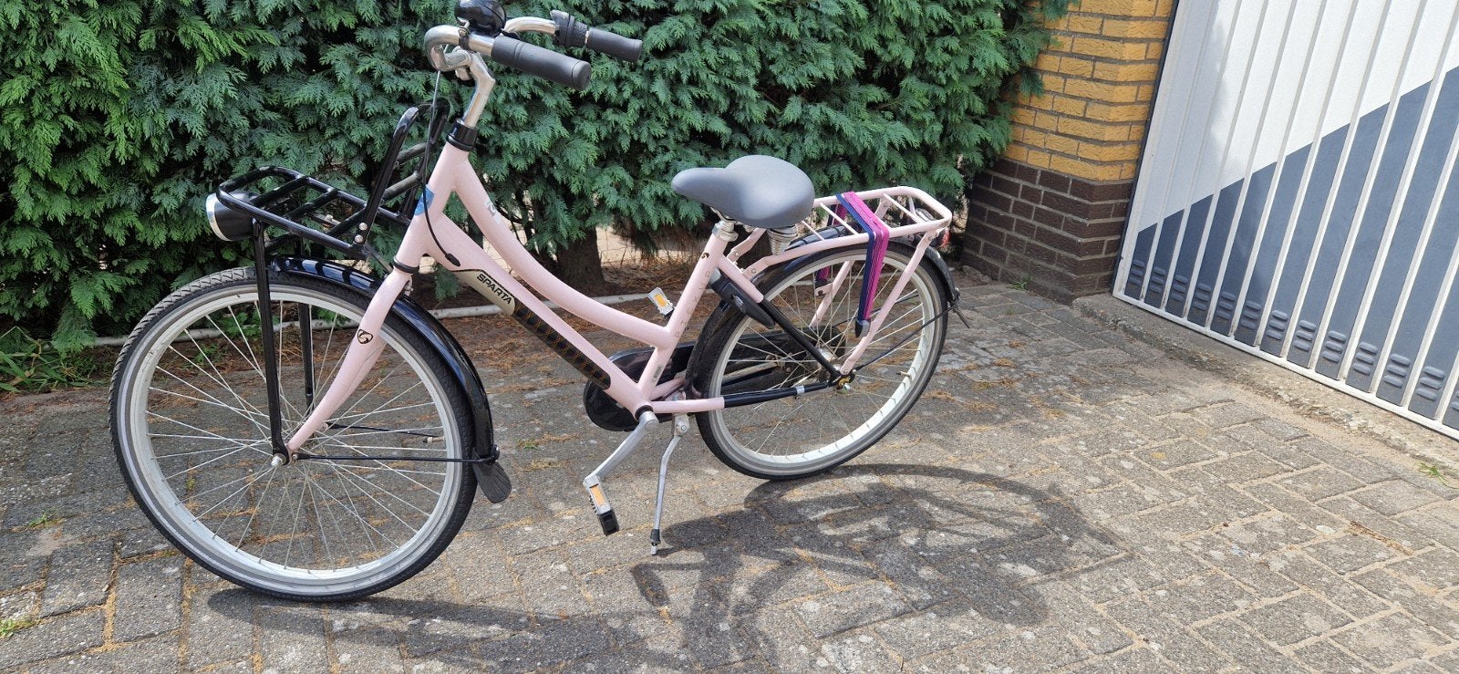 Sparta Pick-Up Meisjesfiets - 24 inch, 38 cm frame, Ophalen, Terugtraprem, Sparta, Handrem
