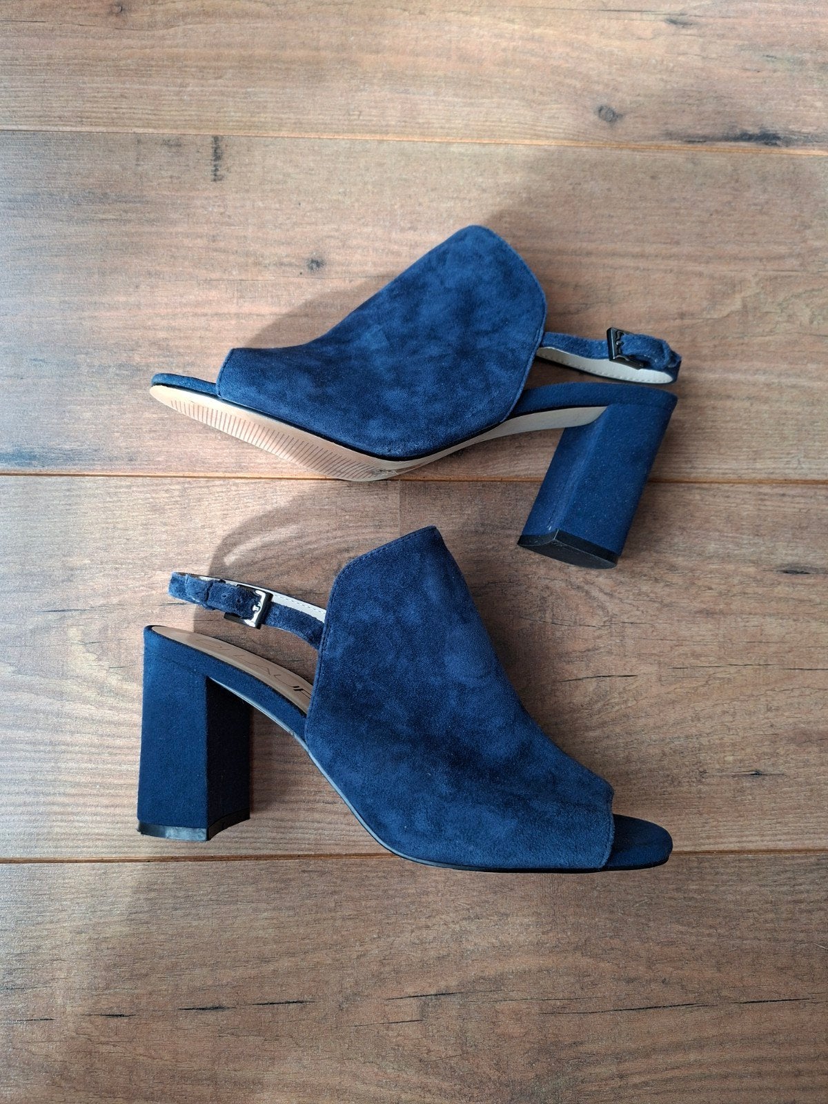Di Lauro Blauwe Suède Schoenen met Hak - Maat 39, Ophalen of Verzenden
