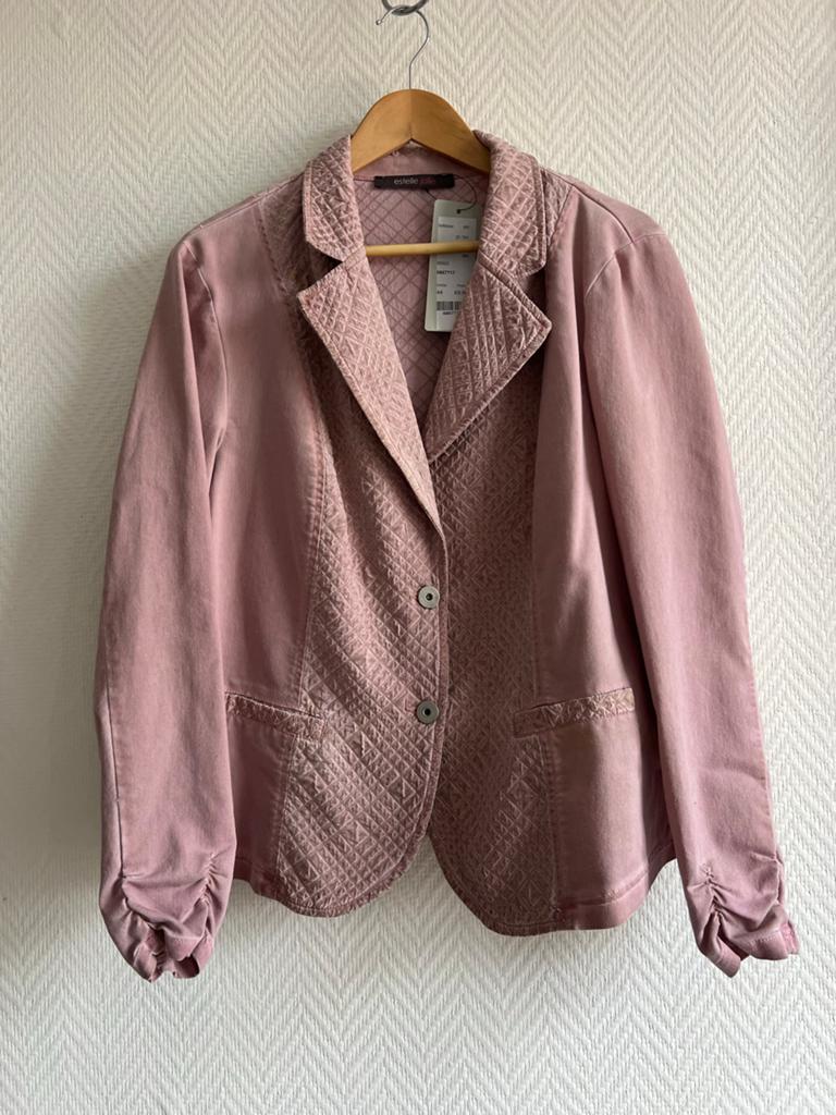 Estelle Jolie Softblazer Roze Maat 44, Maat 42/44 (L), Nieuw, Ophalen of Verzenden, Jasje
