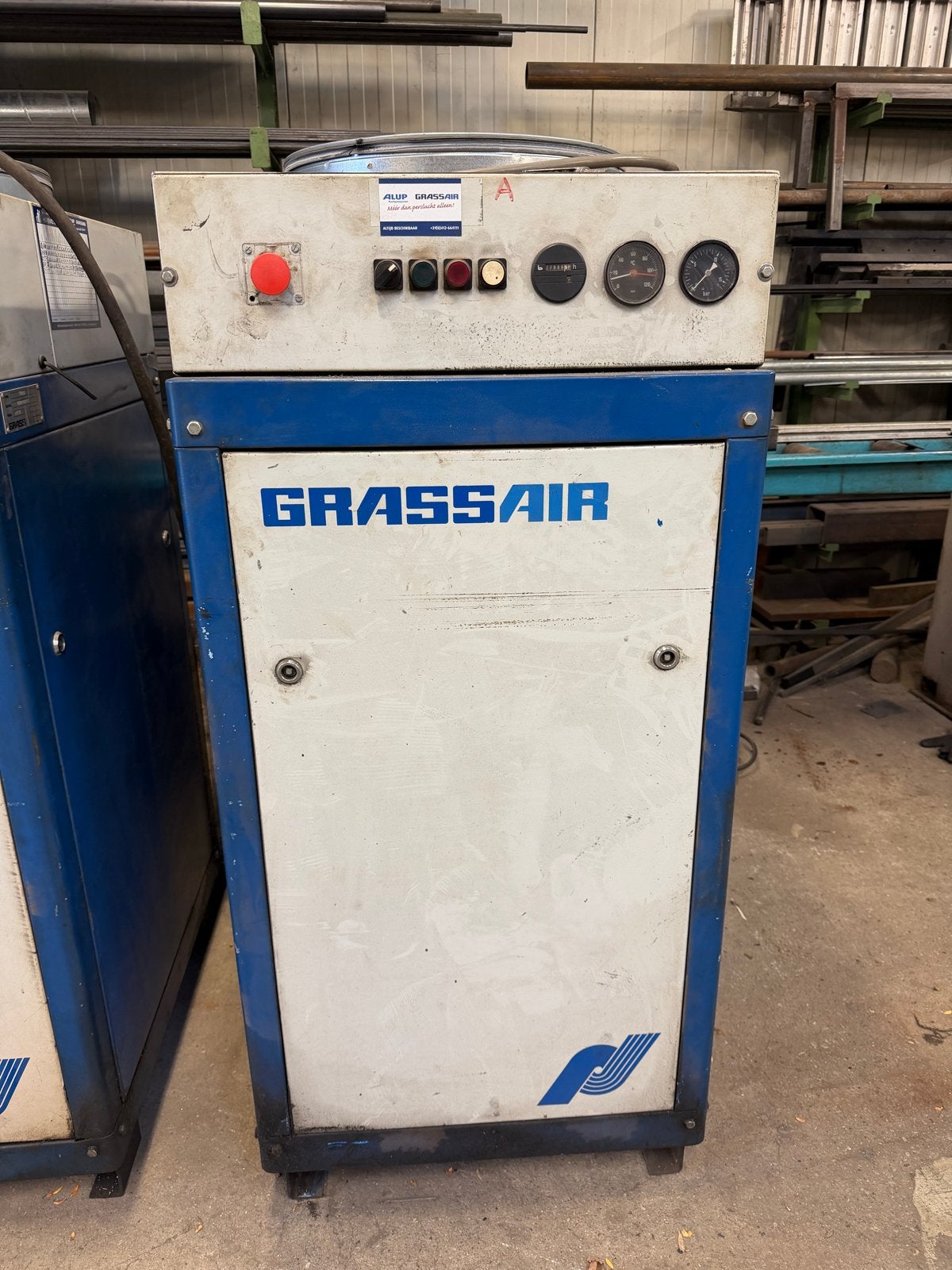 Grassair S40.10 Schroefcompressor, Ophalen