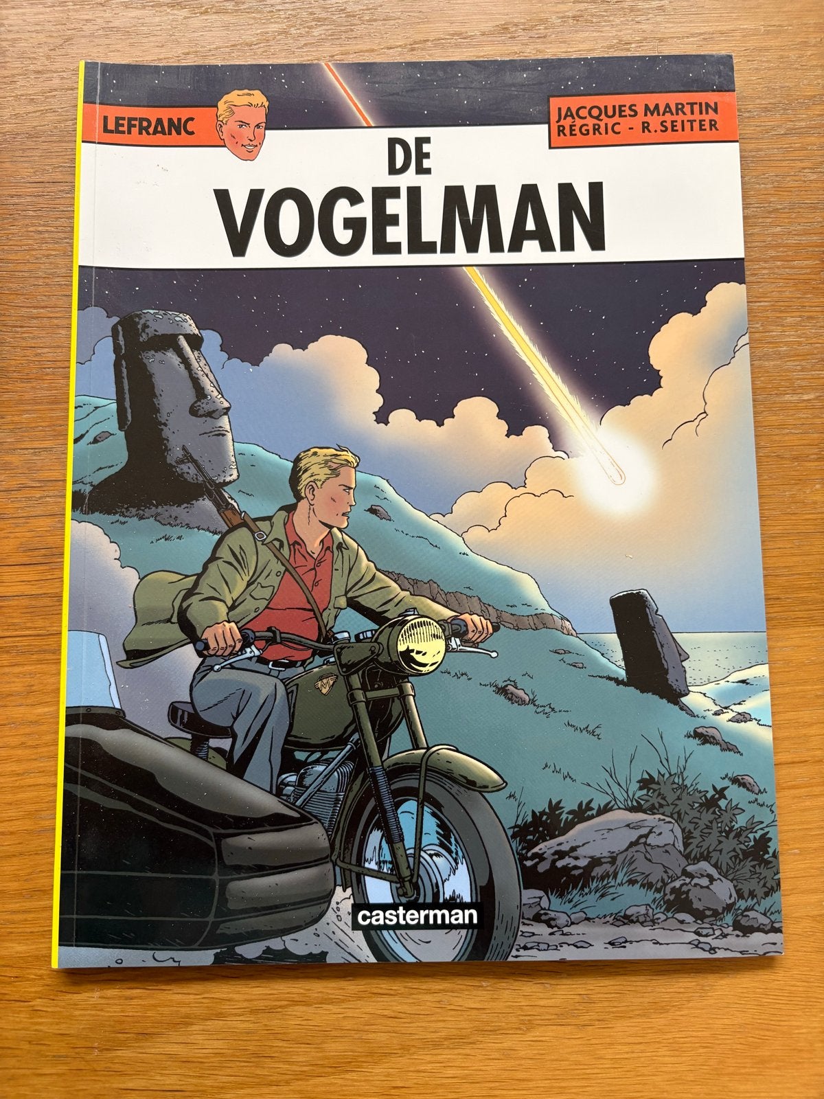 Lefranc - De Vogelman (Casterman), Boeken, Eén stripboek, Ophalen of Verzenden, Zo goed als nieuw