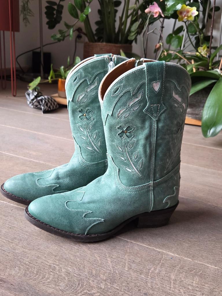 Boeties cowboylaarsjes, Jongen of Meisje, Schoenen, Ophalen of Verzenden, Zo goed als nieuw