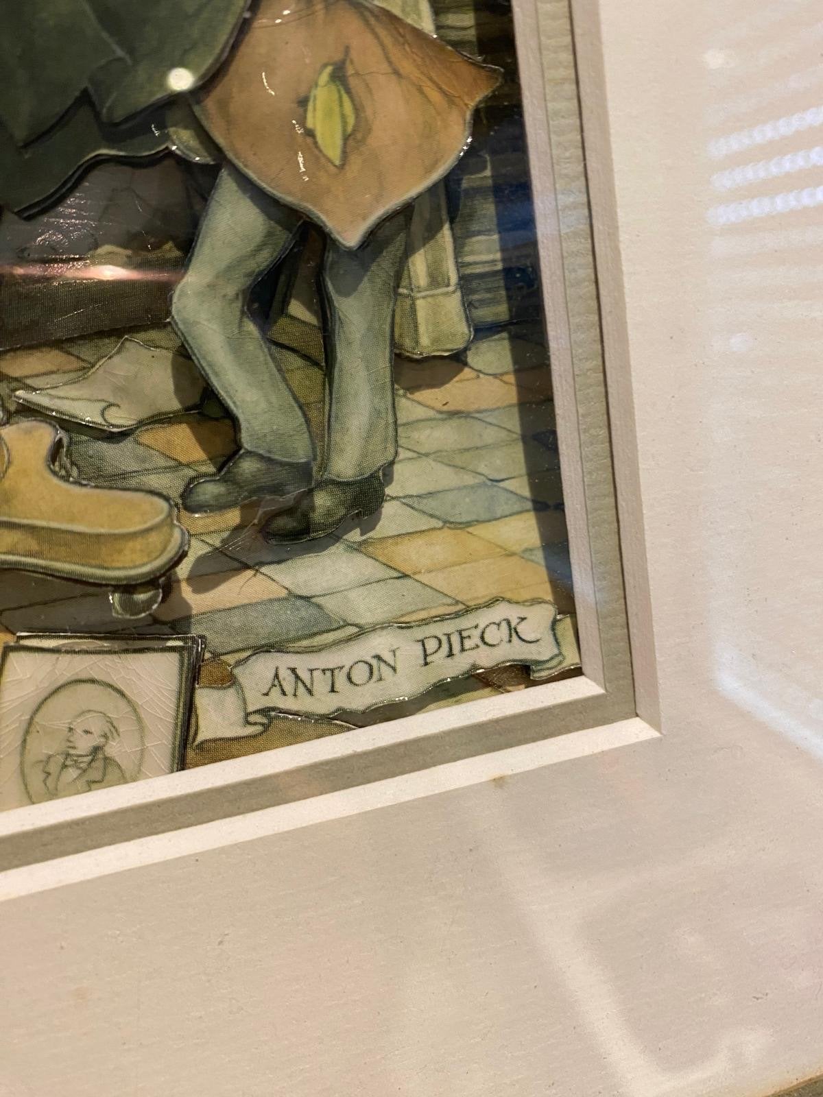 Anton Pieck 3D-schilderij: De Fotograaf, Antiek en Kunst, Kunst | Schilderijen | Klassiek, Ophalen of Verzenden, Klassiek, Overige onderwerpen