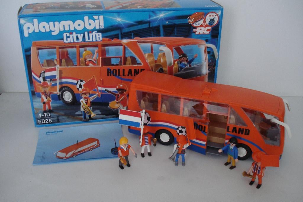 5025 PSV  Oranje Supportersbus/ Spelersbus COMPLEET, Ophalen of Verzenden, Zo goed als nieuw, Complete set