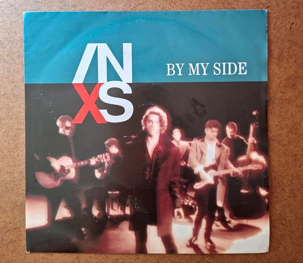 INXS  - By my side - Single is TOP, Cd's en Dvd's, Vinyl Singles, Gebruikt, 7 inch, Single, Ophalen of Verzenden