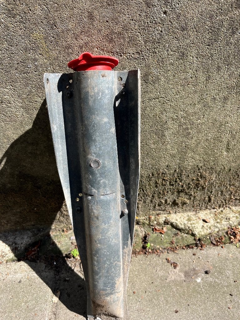 Grond pen droog molen, of parasol, Tuin en Terras, Ophalen, Gebruikt, Minder dan 1 meter, Parasolvoet