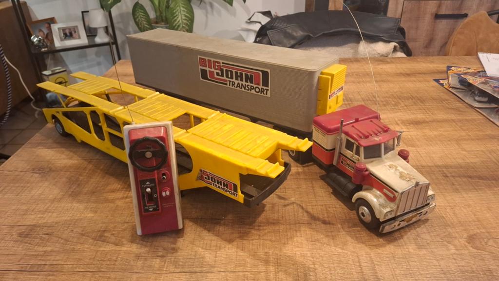 Vintage 1978 big rig truck big john transport, Ophalen of Verzenden, Gebruikt