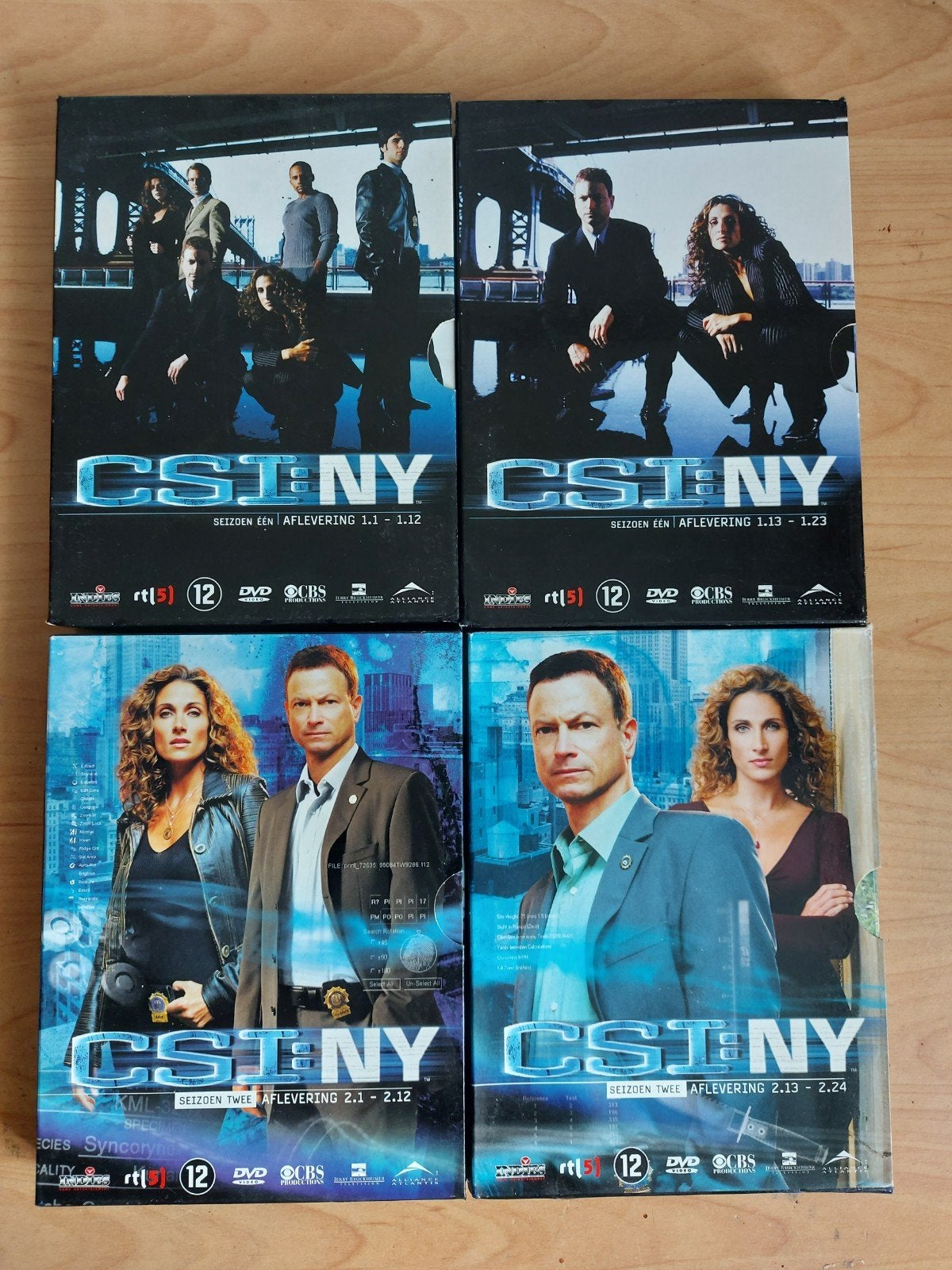 CSI New York - Seizoen 1 en 2, Cd's en Dvd's, Alle leeftijden, Ophalen of Verzenden, Zo goed als nieuw, Actie en Avontuur