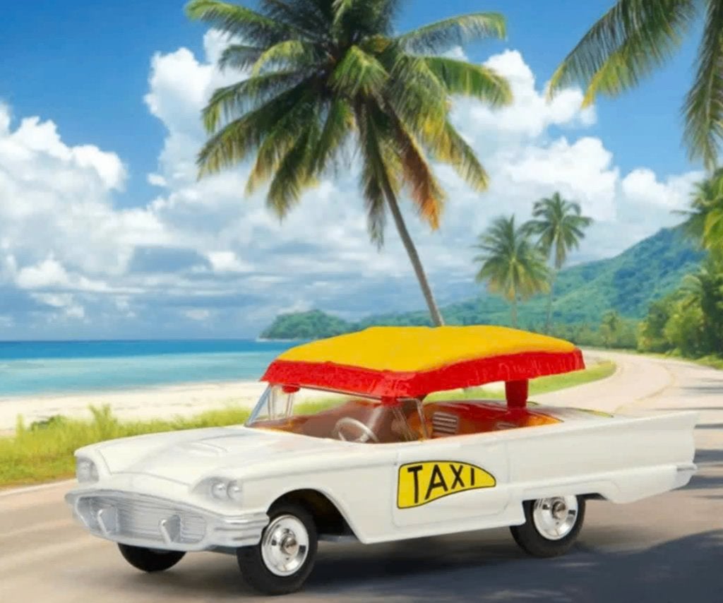 Bermuda Taxi Ford Thunderbird Corgi NEW schaal 1/46 ref. 430, Verzenden, Nieuw, Auto, Corgi