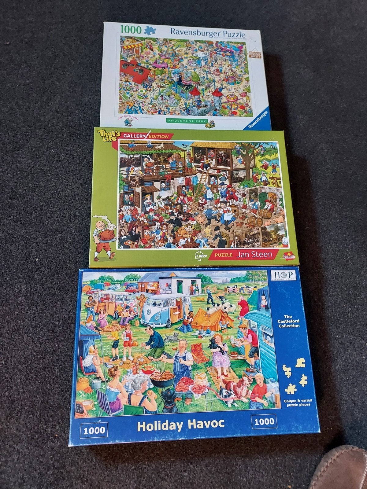 puzzels 1000 stukjes, Ophalen, 500 t/m 1500 stukjes, Gebruikt