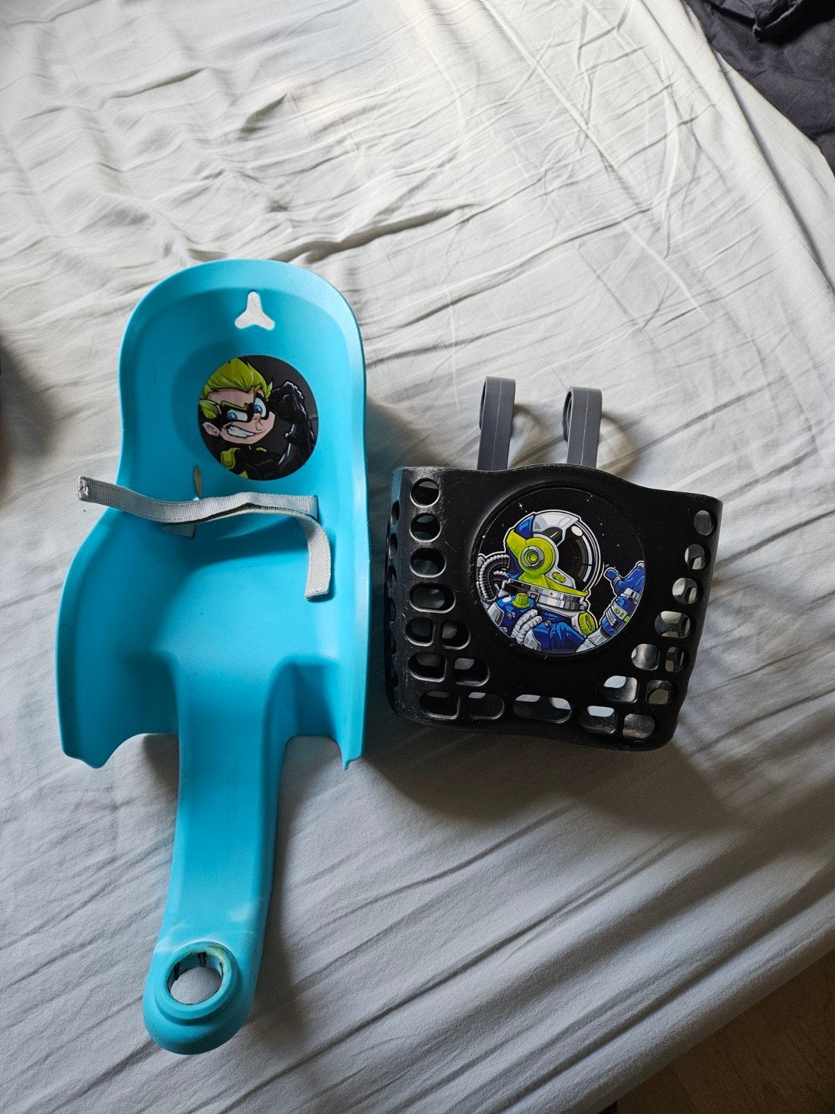 Kinderfiets mandje en poppenzitje, Ophalen of Verzenden, Jongen of Meisje